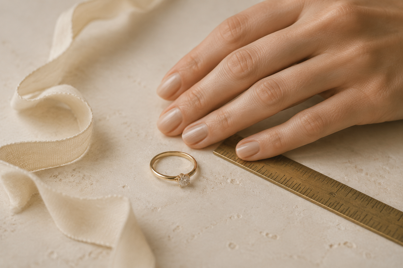 Prendre sa taille de bague, sans se tromper