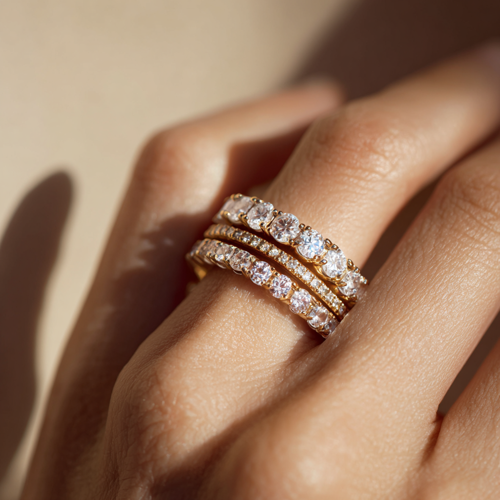 L’art du stacking : comment superposer ses bagues et bijoux avec style ?
